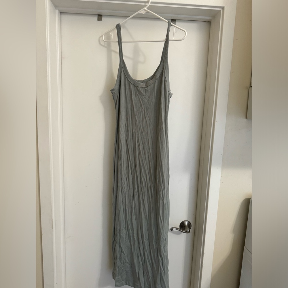 Z Supply Gray Maxi Slip Dress